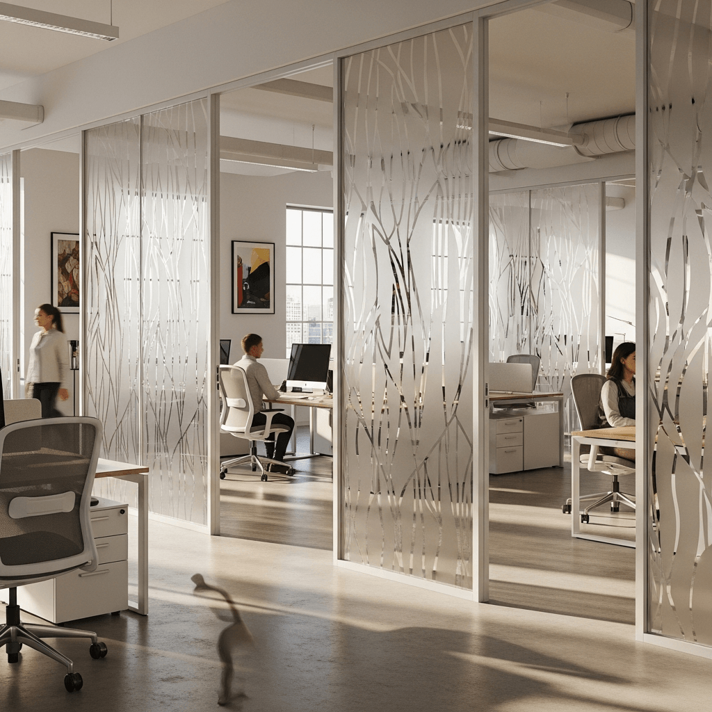 Vinilo Ácido Efecto Chorro Arena Visión 2 Caras Doble Pasada