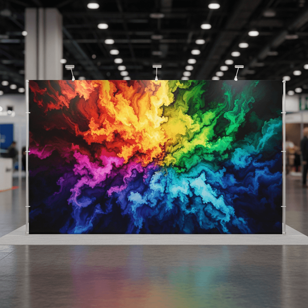 Textil Para Pop-Up Impresos 1 Cara con Velcro Hembra Perimetral