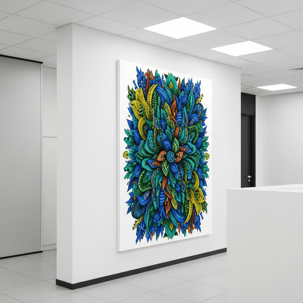 PVC Blanco Silueteado Impreso 1 Cara