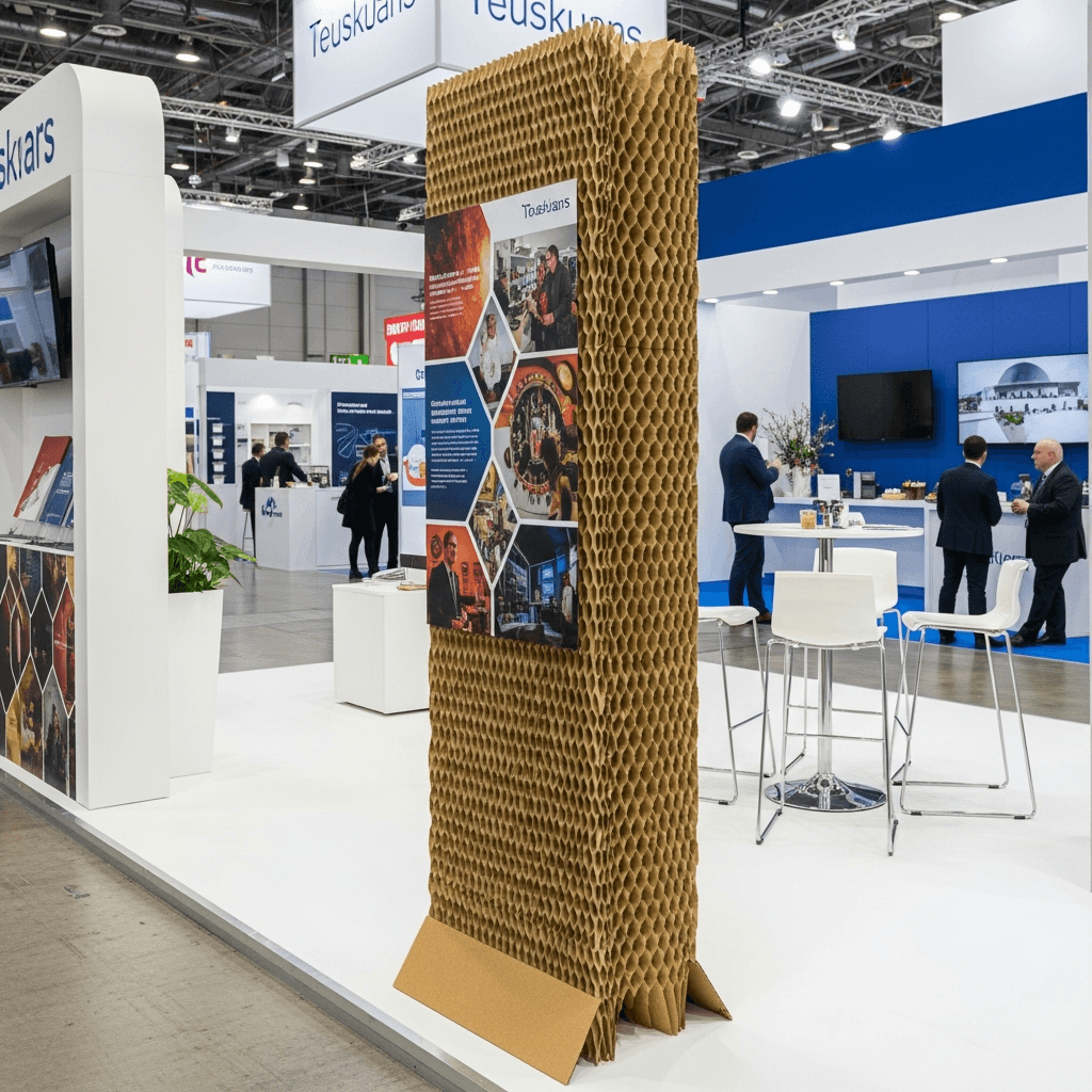 Corpóreas Panal de Abeja Blanco 15mm Impreso 1 Cara