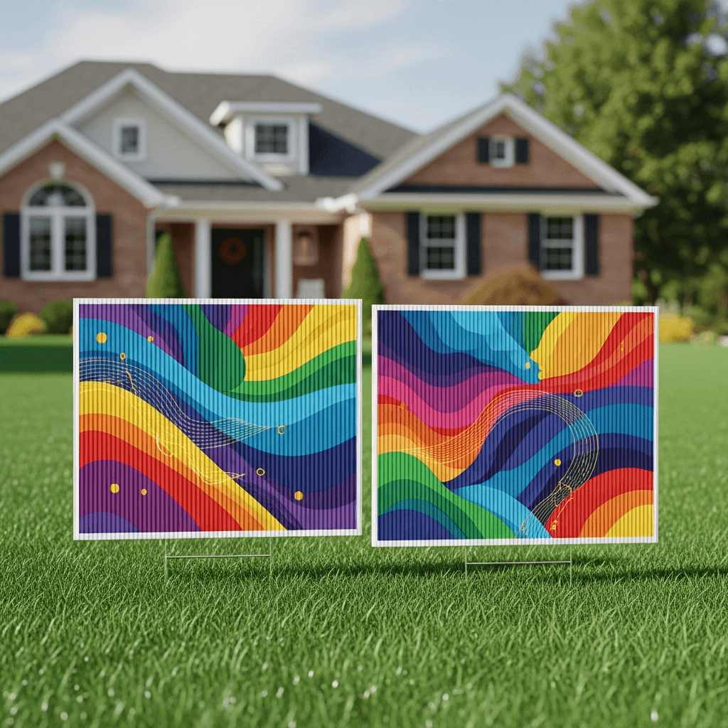 Polipropileno Nido de Abeja Silueteado Impreso 1 Cara